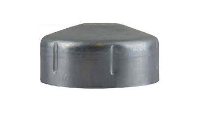 Galvabond Steel Round End Cap for tube 88.9mm (80NB)