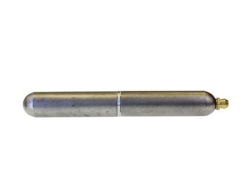 316 Marine Grade Stainless Steel Weld-On Bullet Hinge - 120mm Length, 16mm Washer,Grease Nipple - Single