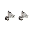 Locinox GBMU4D20 Galvanised Adjustable Swing Gate Hinge - 20mm Pin, 4D 180° Rotation - Pair