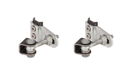 Locinox GBMU4D20 Galvanised Adjustable Swing Gate Hinge - 20mm Pin, 4D 180° Rotation - Pair