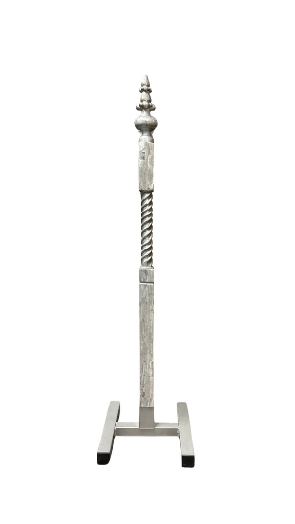 [MS990] Aluminium Decor Twisted Post 58x58x1400mm - pick up only