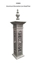 Aluminium Decorative Lion Head Post Fence Post 230x230x1555mm - Pick up only
