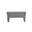 Aluminium Rectangular End Cap insert for tube 50x10mm (1.2mm wall thickness)