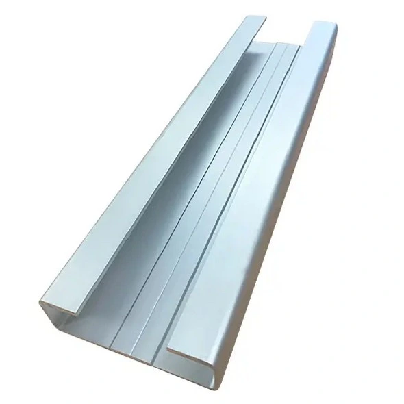 Aluminium Sliding block holder 400x80x27mm - Silver