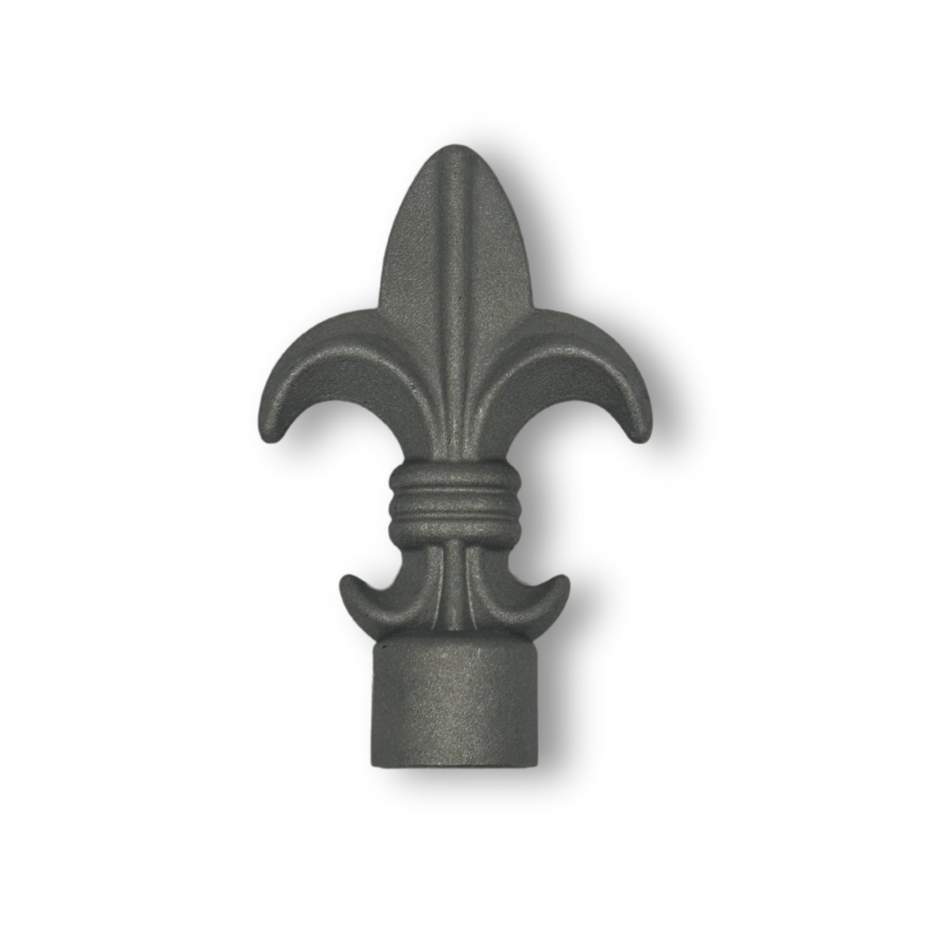 [MS741] Aluminium Fence Spear: Queen Female for 16mm Round Tube