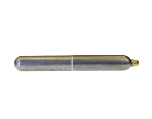 [HGHW183] Aluminium Weld-On Bullet Hinge - 120mm Length, 16mm Brass Washer with grease nipple- Single