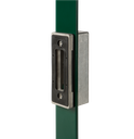 Locinox O-SET Aluminium Adapter for SSKZ QF Sliding Gate Keep For Flat Profiles