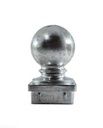 Aluminium Post Ball Cap for 50x50 mm Tube