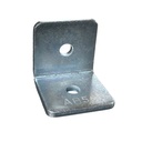 Angle Bracket 50x50mm  5mm Thickness Zinc 2 Holes
