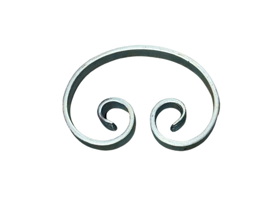C Scroll 180x130x20x6mm- Zinc Plated