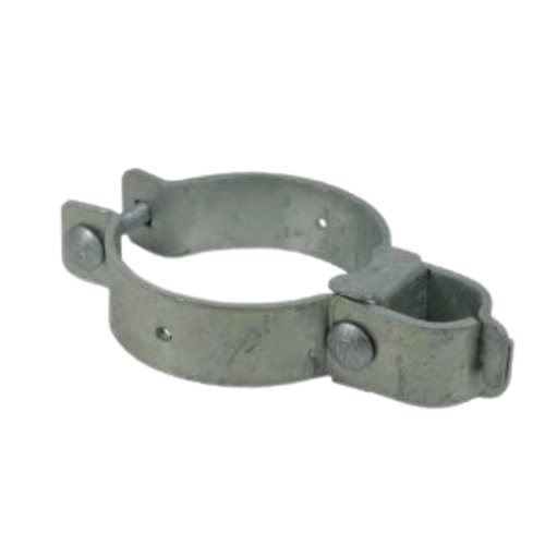 [HGRR140] Galvanised Round To Round Hinge - Two-Part, 100NB x 40NB (115x48mm) - Single