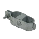Galvanised Round To Round Hinge - Two-Part, 40NB x 25NB (48x34mm) - Single