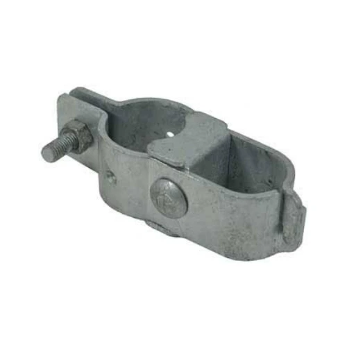 [HGRR430] Galvanised Round To Round Hinge - Two-Part, 40NB x 32NB (48x42mm) - Single