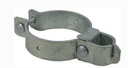 Galvanised Round To Round Hinge - Two-Part, 80NB x 32NB (90x42mm) - Single