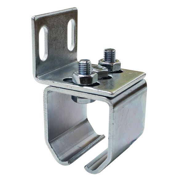 [BKHR406] Steel Overhead Sliding/Hanging Gate Side Bracket - Type A for 60mm track, up to 450kg
