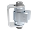 D&D Steel/Alum Combo BadAss Hinge - Zinc Finish, Up To 270kg - Single