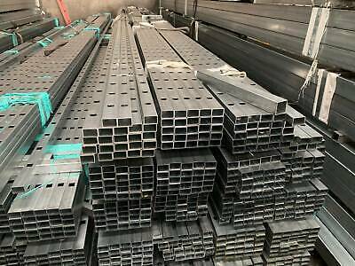 [505016DP25SQ] Duragal Steel 50x50x1.6mm Double punched 25mm SQ 8000mm long