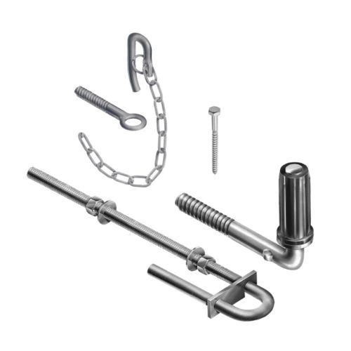 [HN565] Anti-Twist Farm Gate Hinge Set - 350x25NB