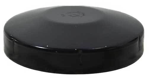Galvabond Steel Round Post End Cap 165mm (150NB) Black