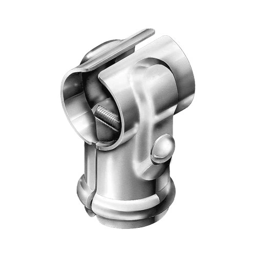 [HN320] Galvanised Thru Butt Tee Tube Connector - 32NB x 40NB