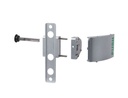 Locinox Bolt-On Lock Handle - 3006PUSH - Aluminium in Satin Chrome Silver