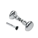Locinox Bolt-On Lock Handle blocking set- 3006KR - Satin Chrome Silver - Pair