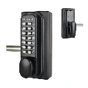 Gatemaster SuperLock 2.0 Single-Sided Digital Keypad Lock for 40-60mm Frame (Knob Handle)