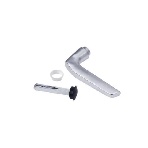 [MKLH313] Locinox Insert Mortice Lock Handle - 3006M-2 Half Handle - Aluminium in Satin Chrome Silver