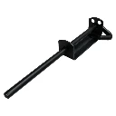 Heavy Duty Steel Drop Bolt 300mm long x 12mm pin Black colour Finished