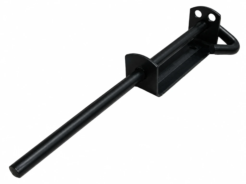 [DB551] Heavy Duty Steel Drop Bolt 550mm long 16mm Rod - Black