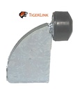 Heavy Duty Steel Weld On Gate Stopper 120 mm for Sliding gate