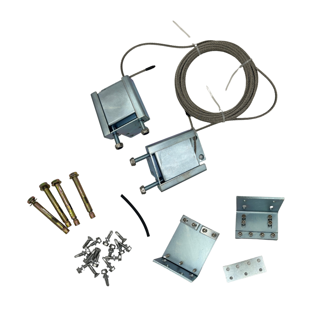 [KIT030] Heavy Duty Telescopic Sliding Gate 2 leaves up to 4.5M or 500kg Component  Kit Gate not included