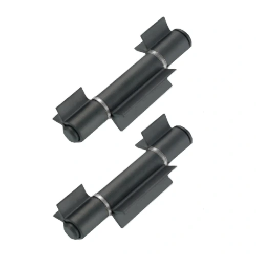 [HGSK255] Weld-On Shackle Hinges - Mild Steel, 20mm Pin, 800kg, 3-Piece - Pair