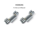 Zinc Plated Weld-On Shackle Hinges - Silver, 20mm Pin, 800kg, 3-Piece - Pair