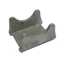 Round Tube Hinge Strap Attachment - 25NB - Single