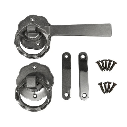 [FK215] Iron Ring Latch Twist Zinc plated 175mm Zinc plated