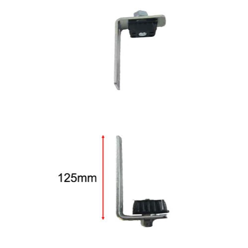 Light Swing Gate Insert Hinges - 38x25mm Frame - Pair