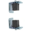 Light Swing Gate Insert Hinges - 50x50mm Frame - Pair