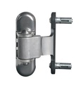 Locinox 3DM Stainless Steel 3-Way Adjustable Swing Gate Hinge - Pair