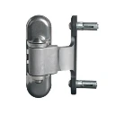 Locinox 3DM Stainless Steel 3-Way Adjustable Swing Gate Hinge - Pair