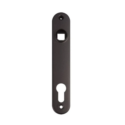 [MKLH302] Locinox Insert Mortice Lock Cover - Euro, Aluminium in Matt Black - Pair