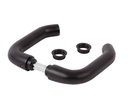 Locinox Lock Handle - 3006B For Commercial & Ornamental - Aluminium in Matt Black - Pair