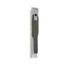 Locinox SUBY Internal Drop Bolt for Double Swing Gates - Silver Colour