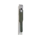 Locinox SUBY Internal Drop Bolt for Double Swing Gates - Silver Colour