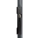 Locinox INTRALEC Electric Strike for FORTY Locks, Fail Close - 12-24V AC/DC (INTRALEC-C-40-9005-E)