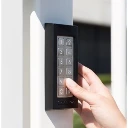 Locinox Digital Wired Keypad for Gate Slimstone-2 in Black Colour