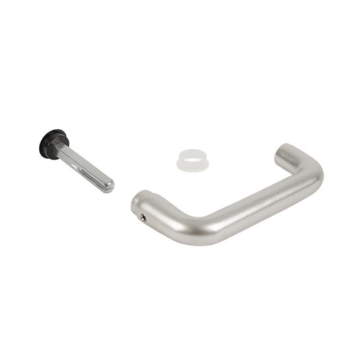 [MKLH310] Locinox Insert Mortice Lock Handle - 3006A-2 Anti Panic - Aluminium in Satin Chrome Silver