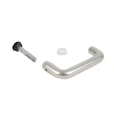 Locinox Insert Mortice Lock Handle - 3006A-2 Anti Panic - Aluminium in Satin Chrome Silver