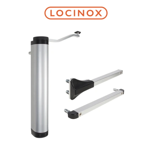 Locinox VERTICLOSE-2 Hydraulic Gate Closer - Silver