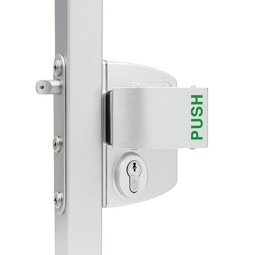 [FK720] Locinox Industrial Anti Panic Swing Gate Lock U2 for Square tube 40-60mm profile-with Push set